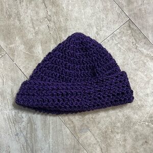 Hand crocheted hat